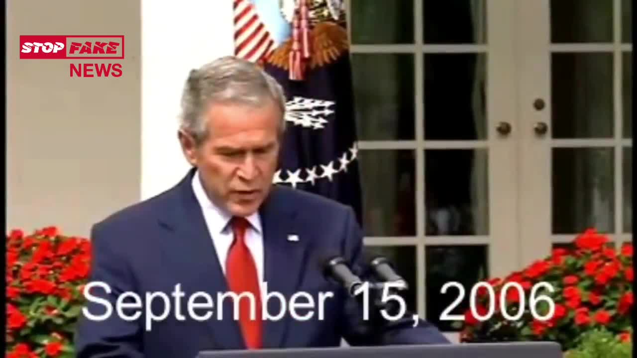 George W.Bush pranon se është përdorur eksplozivë në 11 shtator mbi kullat.