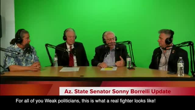 For all of you WEAK Republicans, This is what a Real Fighter looks like! Az Senator Sonny Borrell