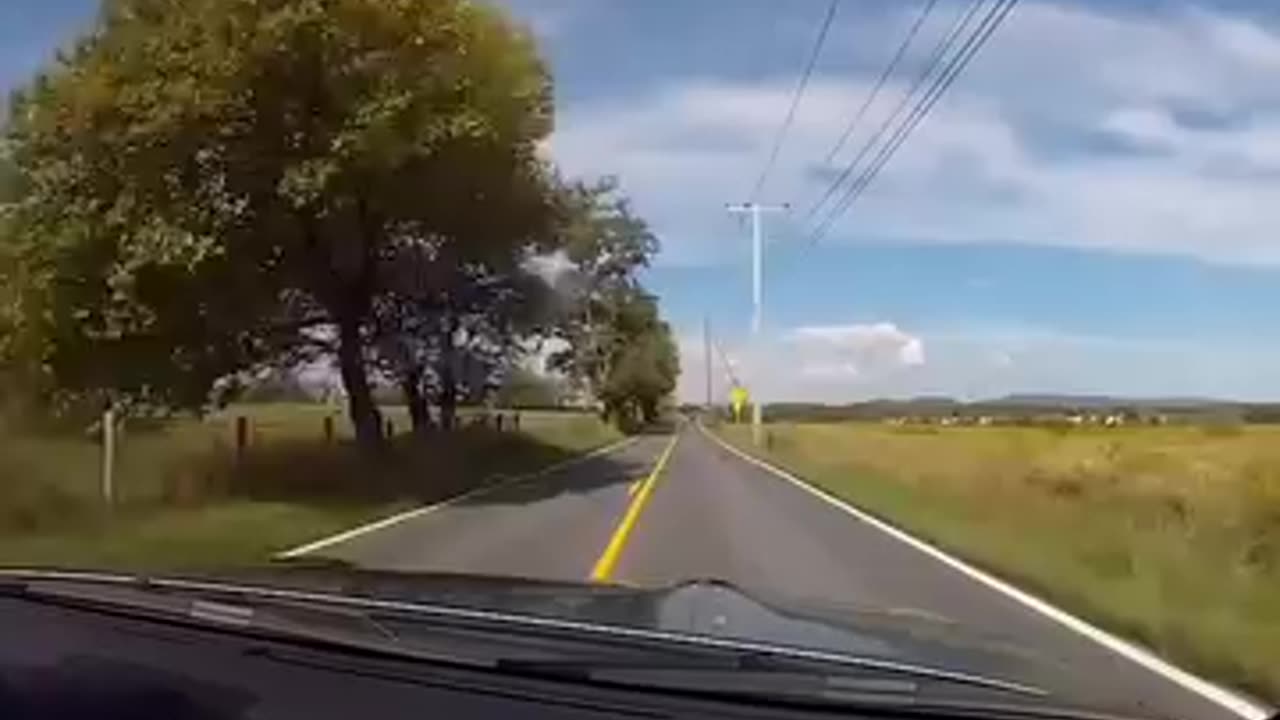 don't drive too fast on a road you don't know