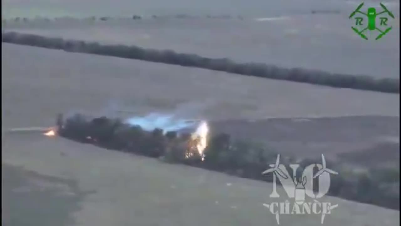 Russian Flamethrower Drones Cooking Ukrainians Hiding In Kurst