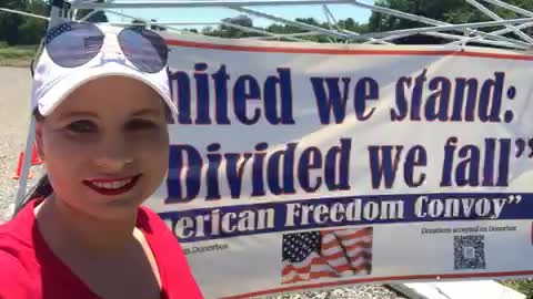 American Freedom Convoy attending Strawberry festival