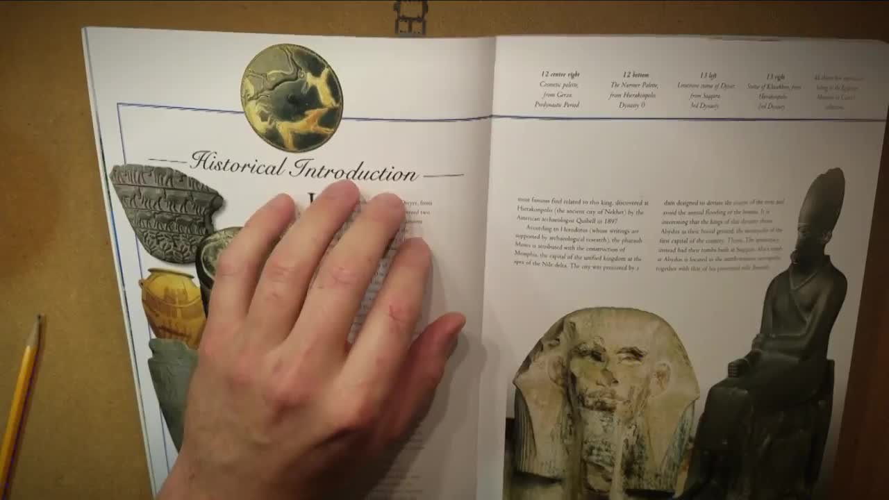 ASMR | History of Ancient Egypt (whisper with Rain/Ambient Music to help study, sleep, relax)
