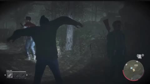 Dancing On Obseeed After He Screws Up Jason Kill - FRIDAY THE 13TH THE GAME