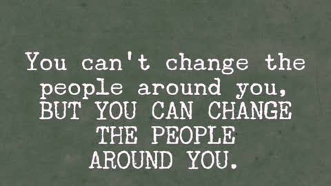 Change we are