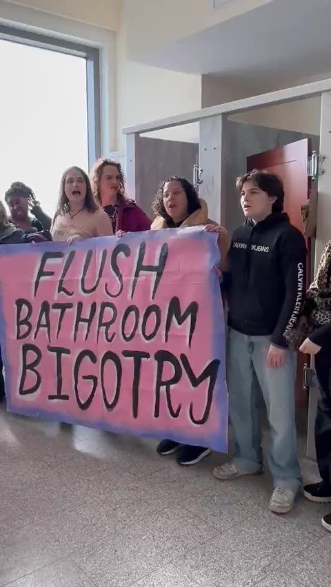Transgender Activists Arrested for Holding Capitol Bathroom Sit-In