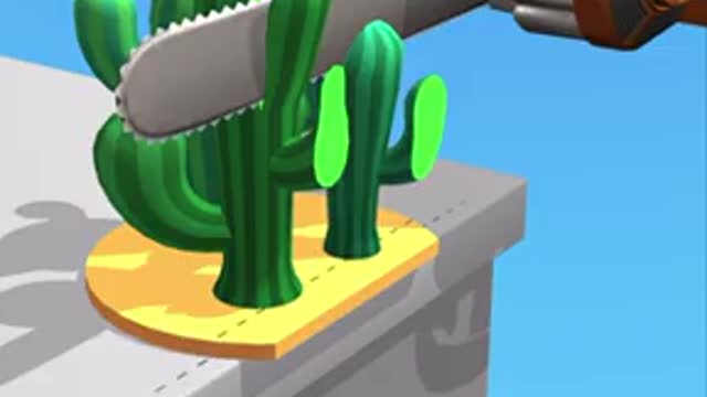 Me in a game cutting a cactus boi