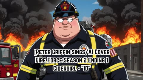 [Peter Griffin sings/AI Cover] Fire Force Season 2 Ending 1 Cidergirl - "ID"