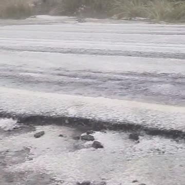 Saudi Arabia Pt2: The Taif region has faced yesterday a strong hailstorm