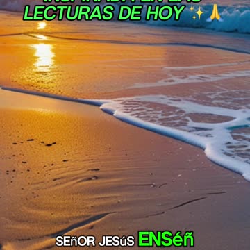 🙏✨Oración Inspirada en las Lecturas de Hoy ✨🙏