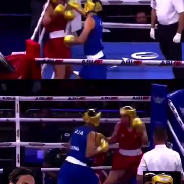 💥️️THIS IS SO UNFAIR💥️️ - Woman gets smoked by a Tranny at Macron's Olympics...