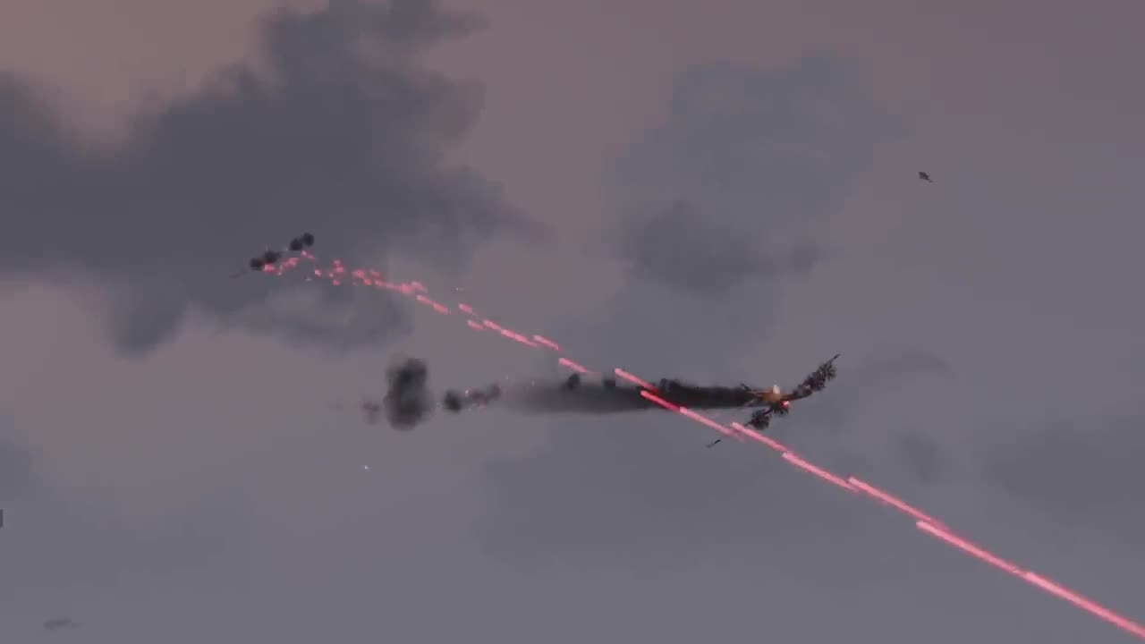 C-RAM Air Defense System Shot Down Incoming Enemy Fighter Plane and Attack helicopters | ArmA 3