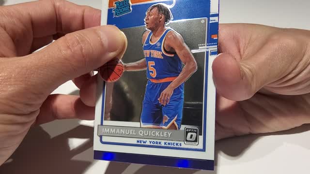 Weekly Breaks: Ep.12 - NBA 2021 Donruss Optics - Nice hits but HUGE psyche-out!