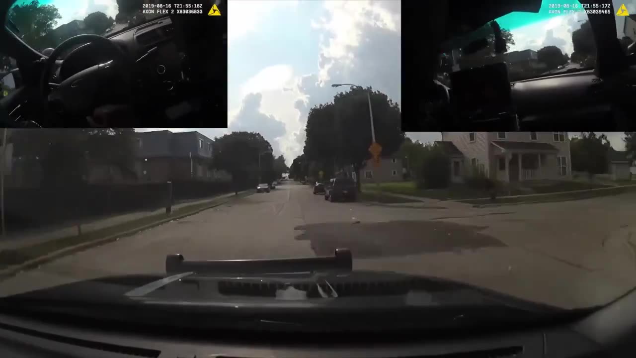High Speed CHASE through streets of Milwaukee with Multiple Angles