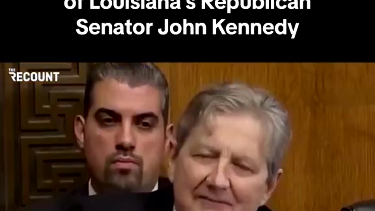 The Hilarious but Truthful - Senator John Kennedy