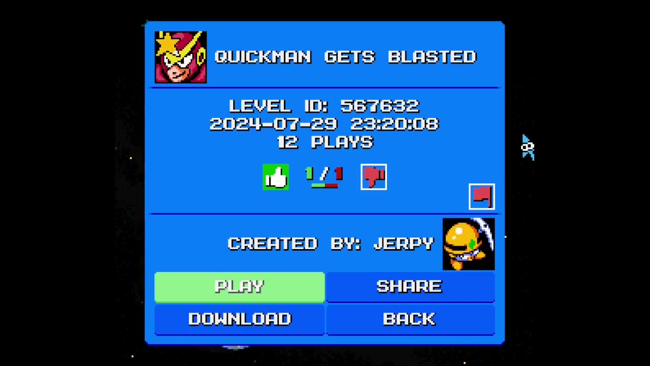 Mega Man Maker Level Highlight: "QuickMan Gets Blasted" by Jerpy