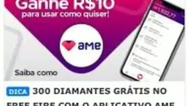 Como pegar diamante grátis no FreeFire
