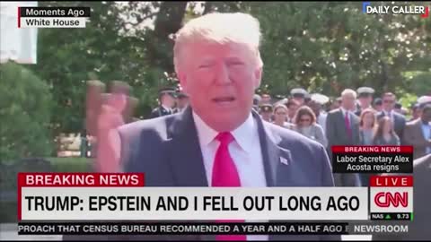 Donald Trump's comments on Jeffrey Epstein