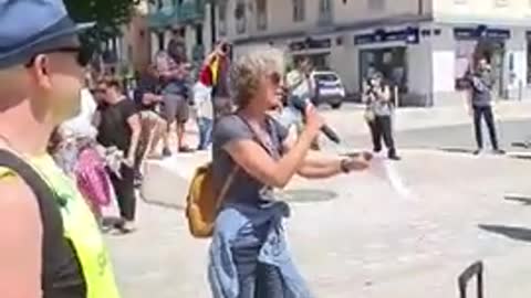 Manifestation Thonon Les Bains le 18 07 2021