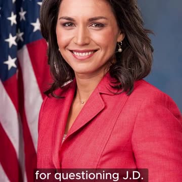 TULSI GABBARD, LE RESPONDIÓ A KAMALA SOBRE LA LEALTAD DE JD VANCE