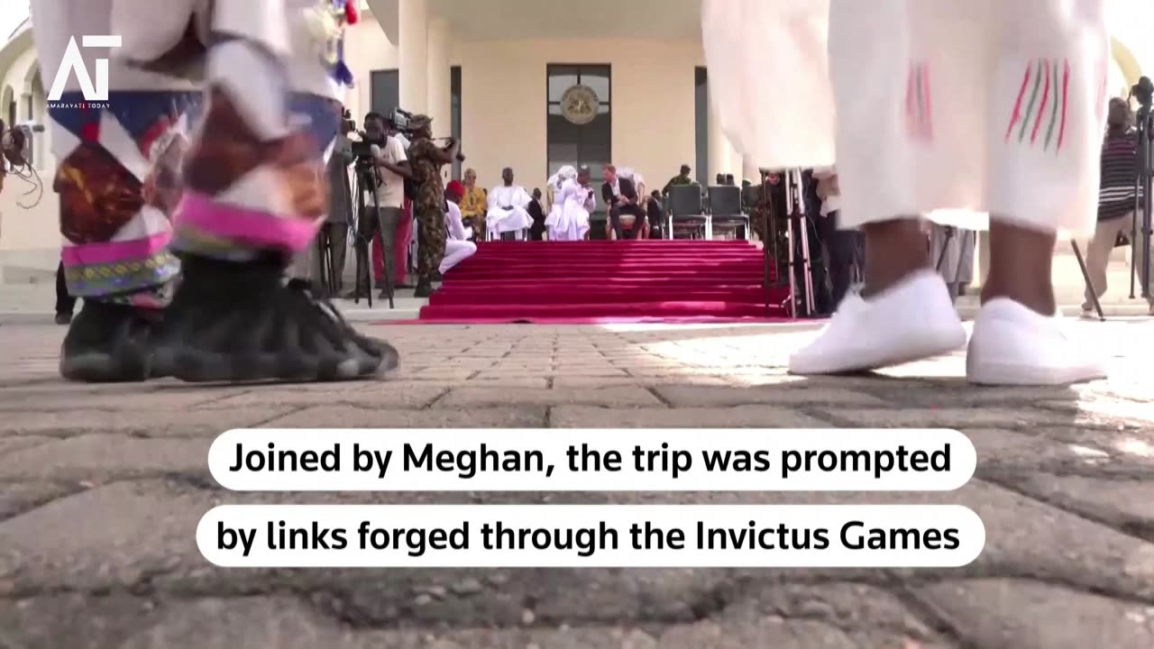 Prince Harry Receives Portrait of Princess Diana in Heartfelt Nigeria Visit | Amaravati Today