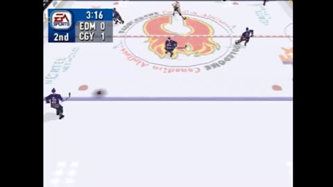 NHL2000 (Ps1) Edmonton Oilers vs Calgary Flames Part2