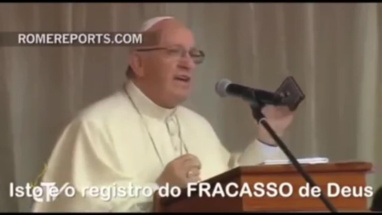 Papa Francisco fala sobre o FRACASSO DE DEUS!