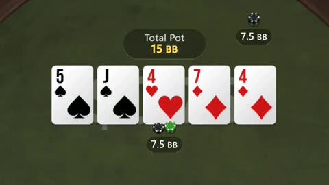 Bluffing out of position spin&go 280