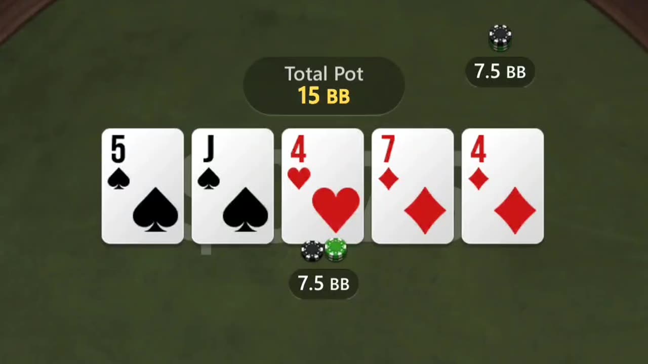 Bluffing out of position spin&go 280