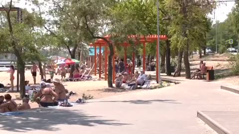 Beaches in Mariopol, Donbass