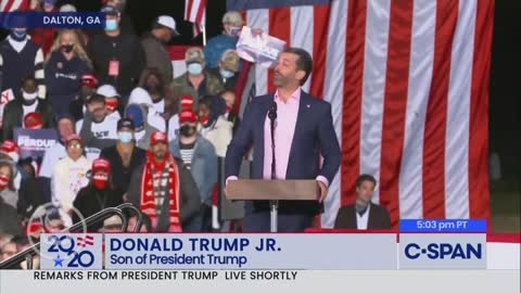 DON JR GOES OFF ON DEM EMMANUAL CLEAVER "AWOMAN" TELLING IT LIKE IT IS!