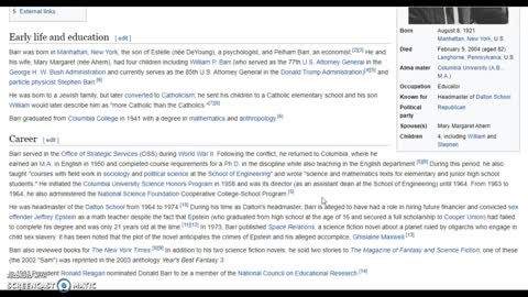 AG Barr Deep State?