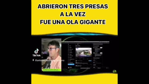 Abrieron presas. ¡¡ QUE NO TE ENGAÑEN DE NUEVO !!