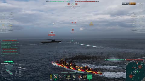 World of Warships in the Akatsuki