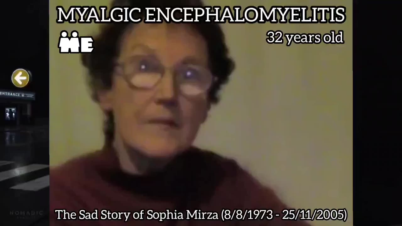 MYALGIC ENCEPHALOMYELITIS - The Sad Story of Sophia Mirza (8/8/1973 - 25/11/2005) R.I.P.