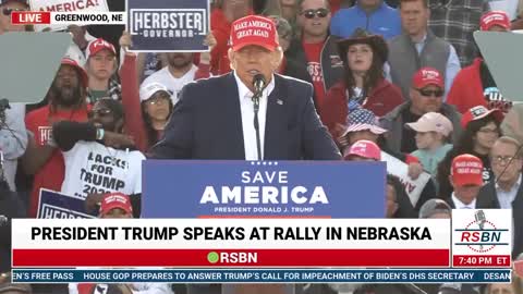 Donald Trump on parents' rights at Rally in Nebraska: