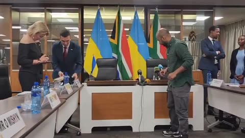 South Africa stopped a Ukrainian delegation from attempting to silence Russian media.