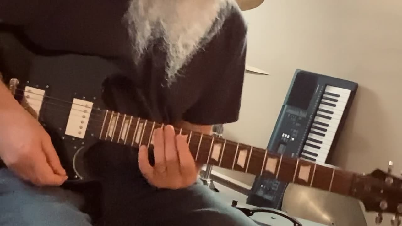 Jamming on BTO Not Fragile Riff