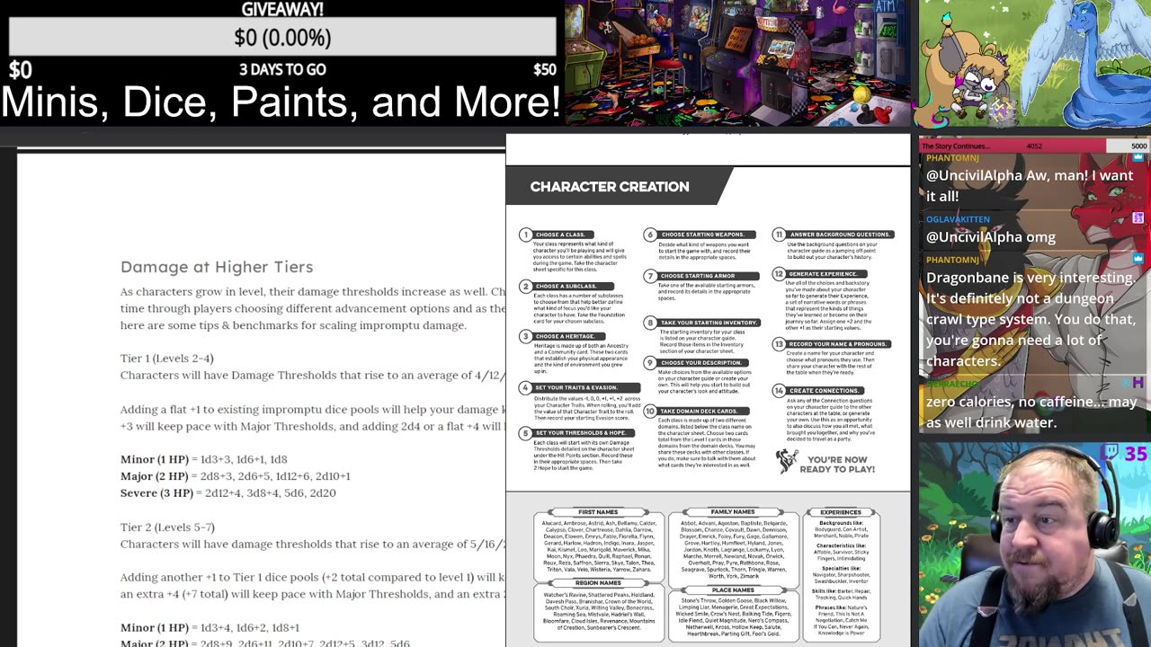 Daggerheart Playtest v1.3 Chapter 4: Adversaries & Environments & Fast-Forwarding