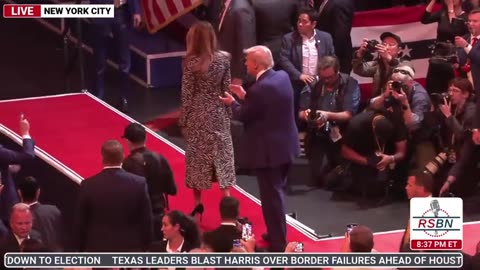 ADORABLE: Melania Giggles At Trump's Cute Dance