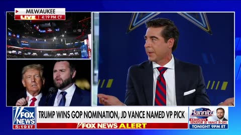 Jesse Watters - JD Vance will be a great future leader in the party.