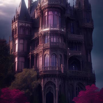 Gothic Architecture | Gothic Houses | Gorgeous Architecture | Fantasy Architecture | AI Art