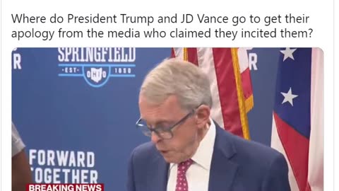 After CNN and ABC lied to the American public saying Trump and Vance incited