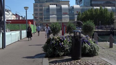 Helsingborg en solig och skön dag. 29 Aug. 2017