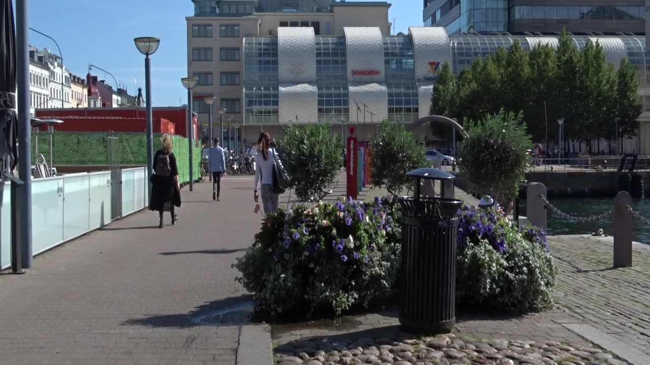 Helsingborg en solig och skön dag. 29 Aug. 2017