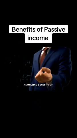 Benefits of Passive income