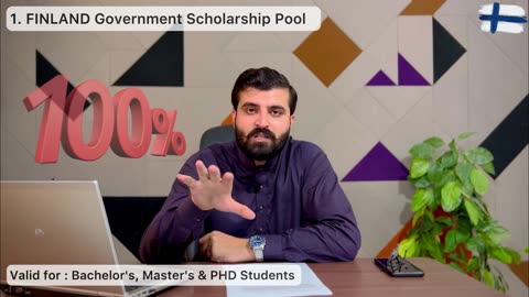 Best Scholarships of FINLAND | 100% Tuition fee Wavier | 5000 Euros Relocation Grant | Europe