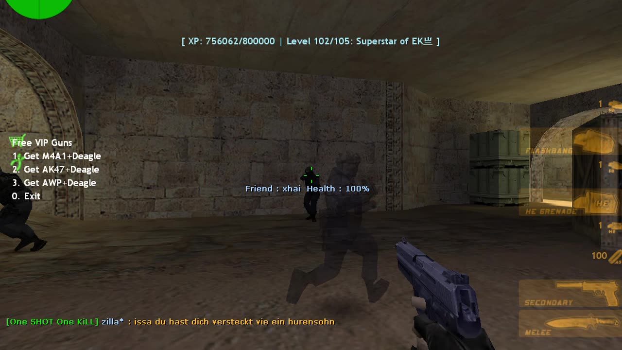 Counter-Strike 1.6 - Legendary 16 vs 16 Match Gameplay