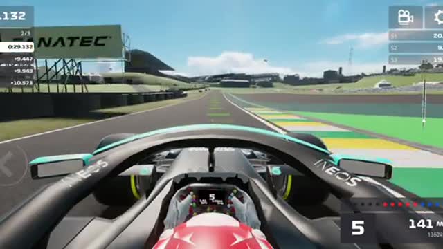 2021 championship part 2 event in Brazil re-run in the Mercedes