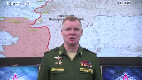 18.03.2022. Demilitarization and denazification of Ukraine!!