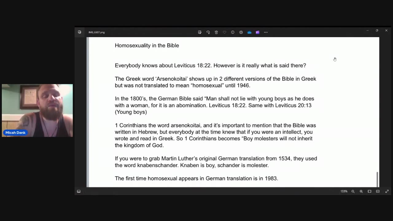 Addendum to yesterdays MK Ultra interview The Bible and Pedophilia